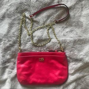 Coach Madison leather zip crossbody/shoulder bag
